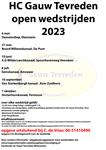 Open stekwedstrijden competitie 2023